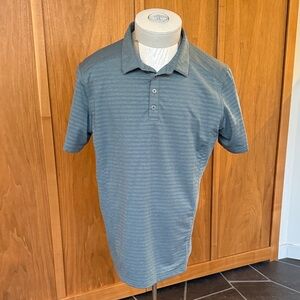 KUHL, Men's Striped Polo Shirt - teal
